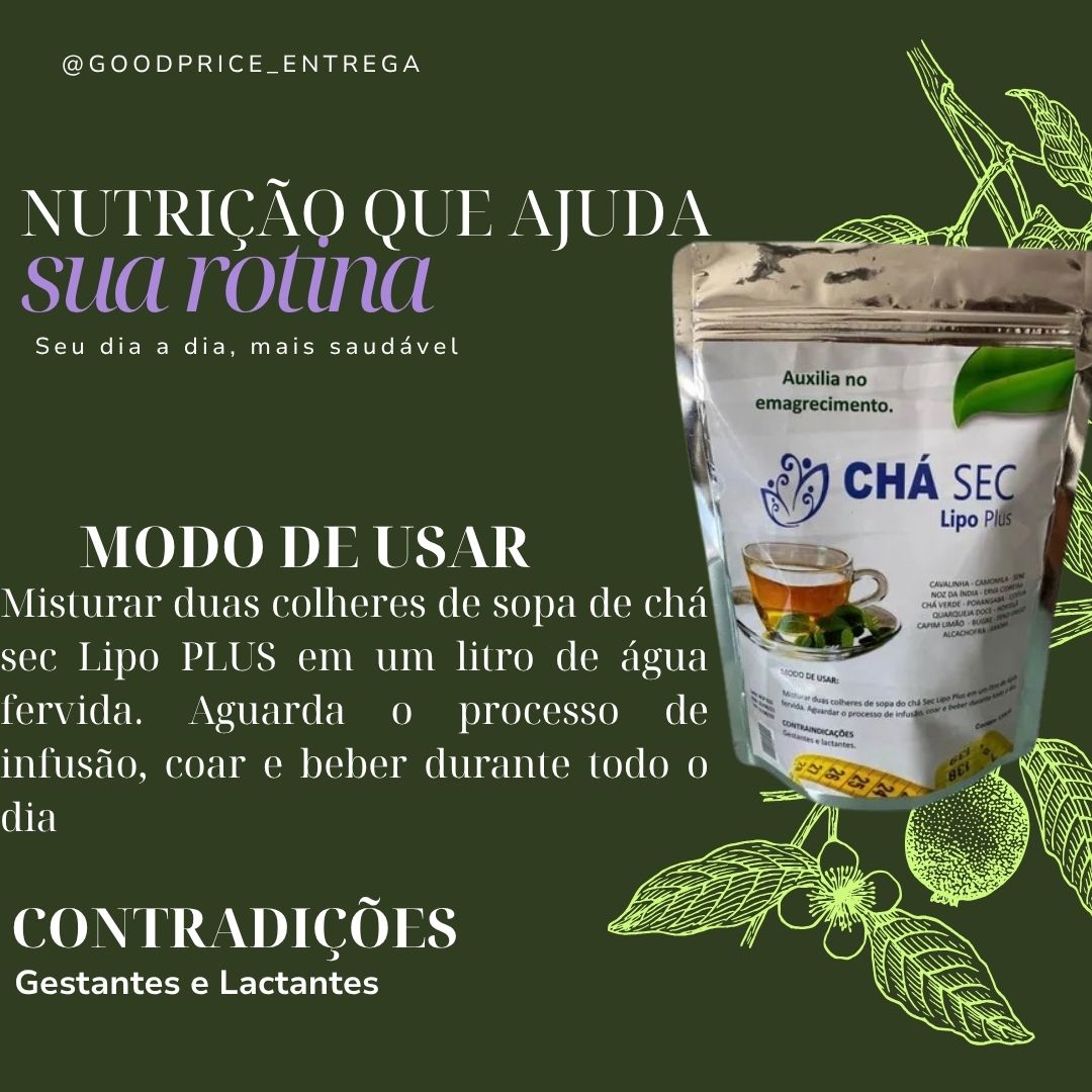 Chá sec - Lipo Plus
